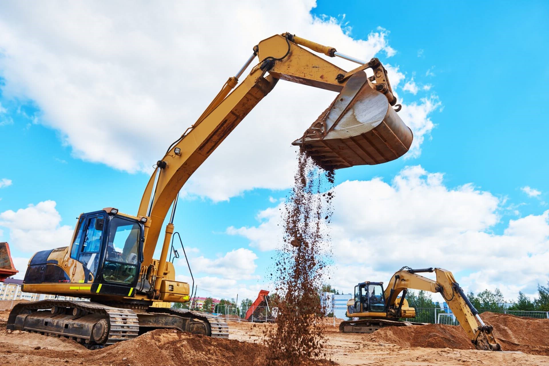 8. Markarbete Schaktning